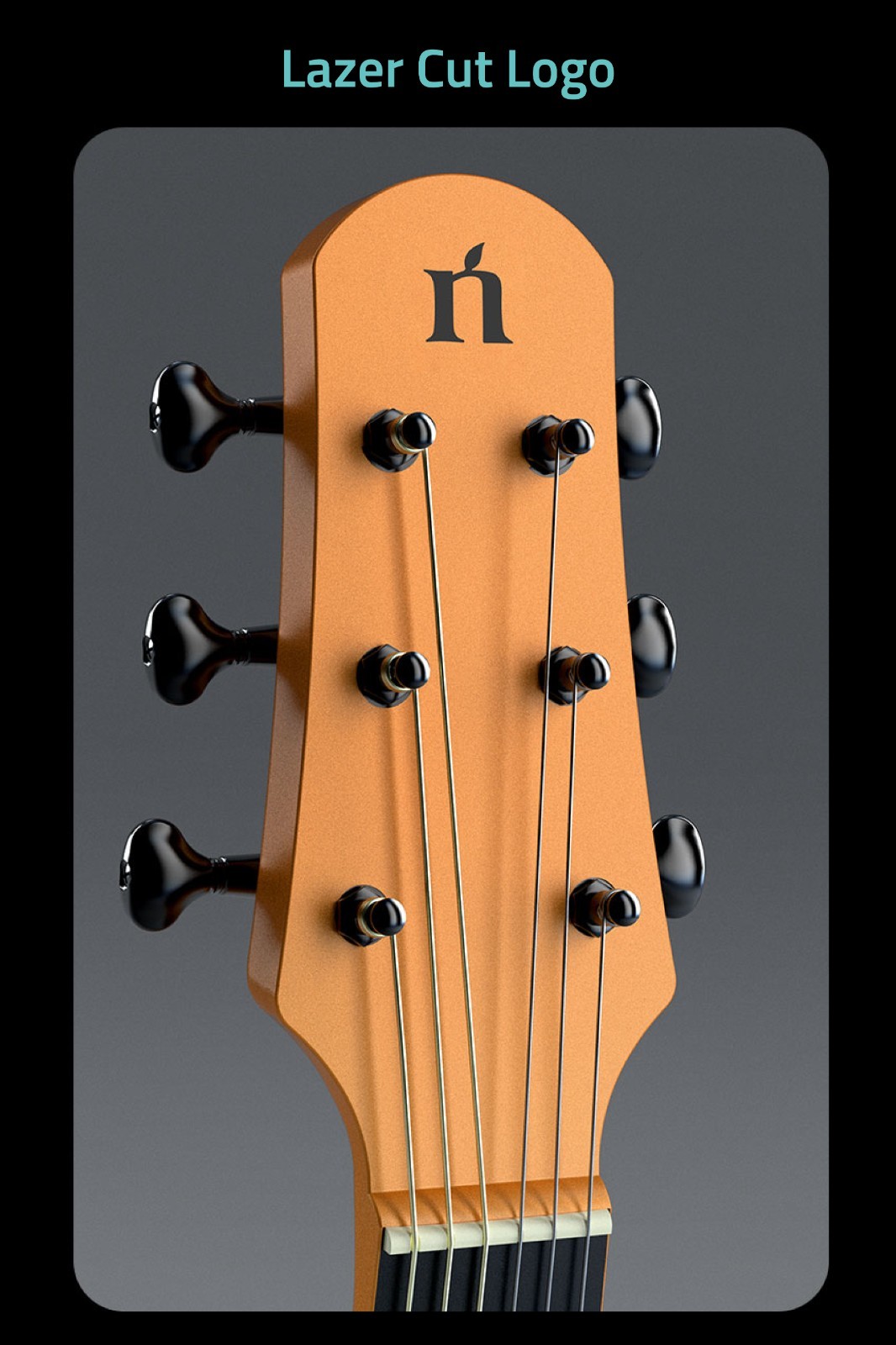 Natasha Nebula 2.0 Carbon Fiber Electric Guitar 15W HSS Pickups Looper SFX App