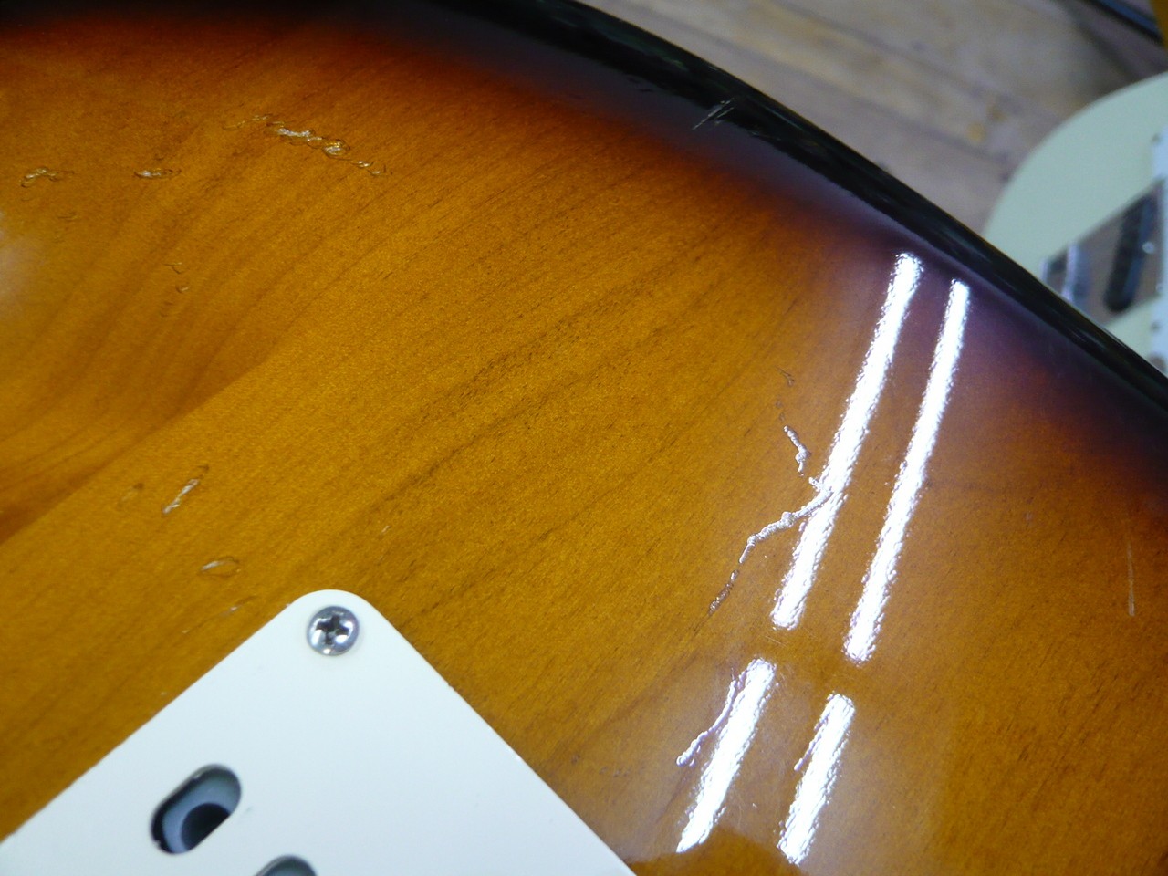 Fender American Vintage 57 ST Type Sunburst Electric Guitar Shipping From Japan