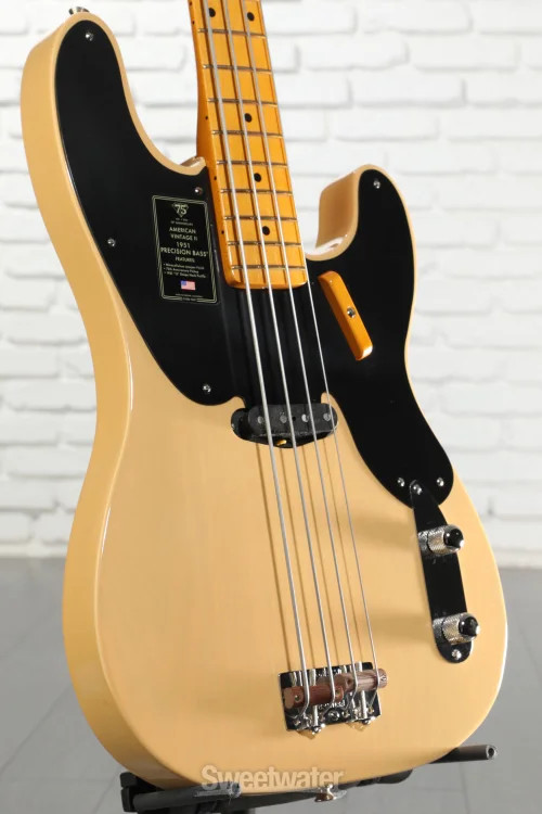 Fender 75th Anniversary American Vintage II 1951 Precision Bass – Butterscotch