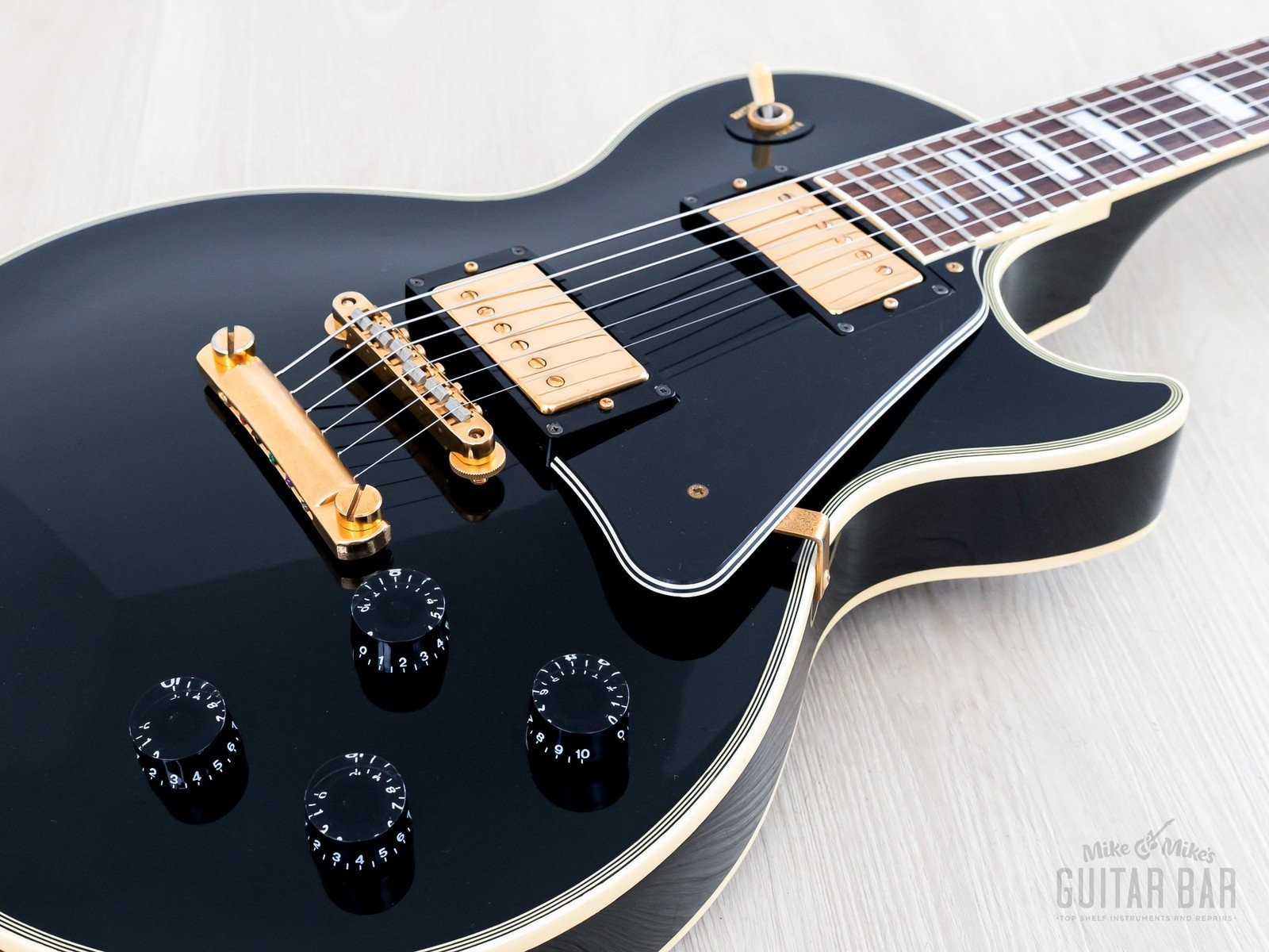 1995 Orville Les Paul Custom Black Beauty LPC-75 Gibson-Licensed, Japan Terada
