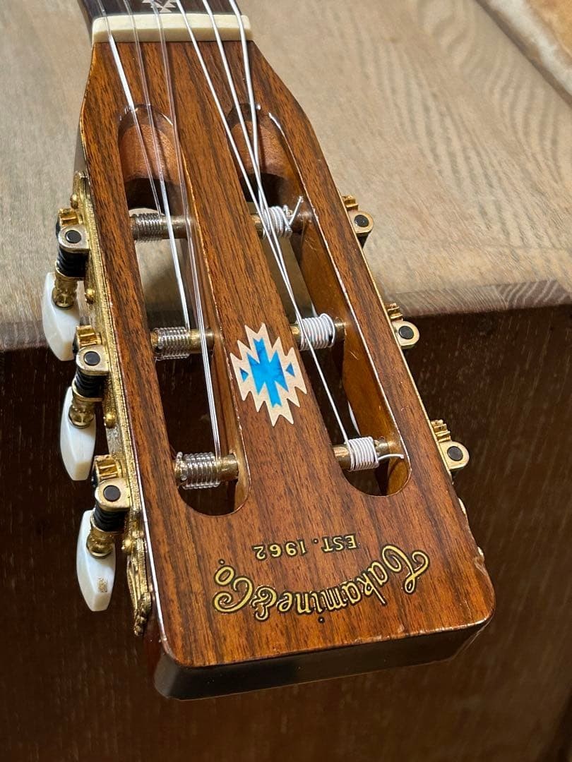 Takamine PT-406 1992 Hawaiian Koa Acoustic Electric Nylon String Guitar w/ Case