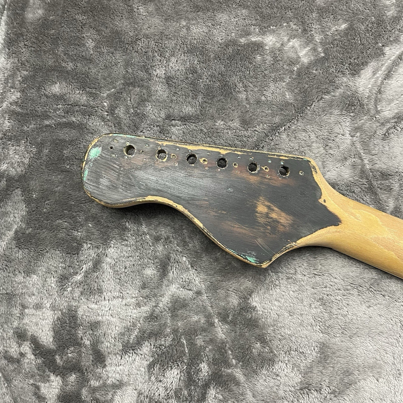 VTG 60s 70s Teisco Decca Knox MIJ Japan Electric Guitar Body Metallic Green RH