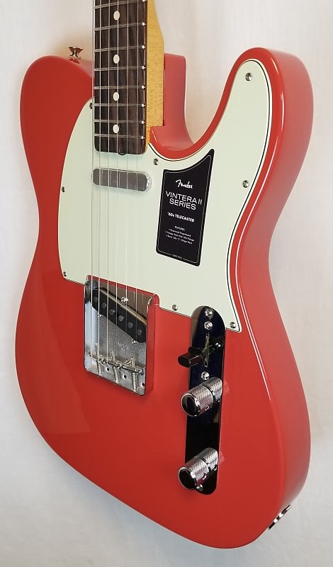Fender Vintera II ’60s Telecaster, Rosewood Fingerboard Electric Guitar, Fiesta