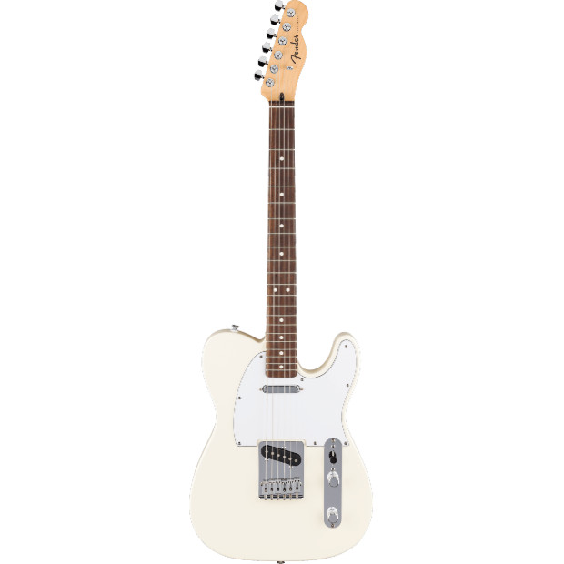 Fender Standard Telecaster, Laurel Fingerboard, White Pickguard, Olympic White