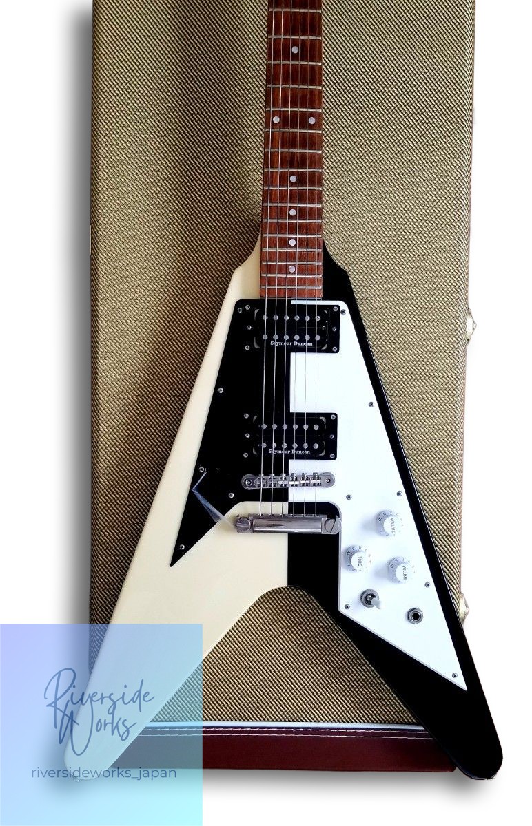 Edwards Flying V E-FV-125WB DOT Michael Schenker ESP Discontinued Excellent