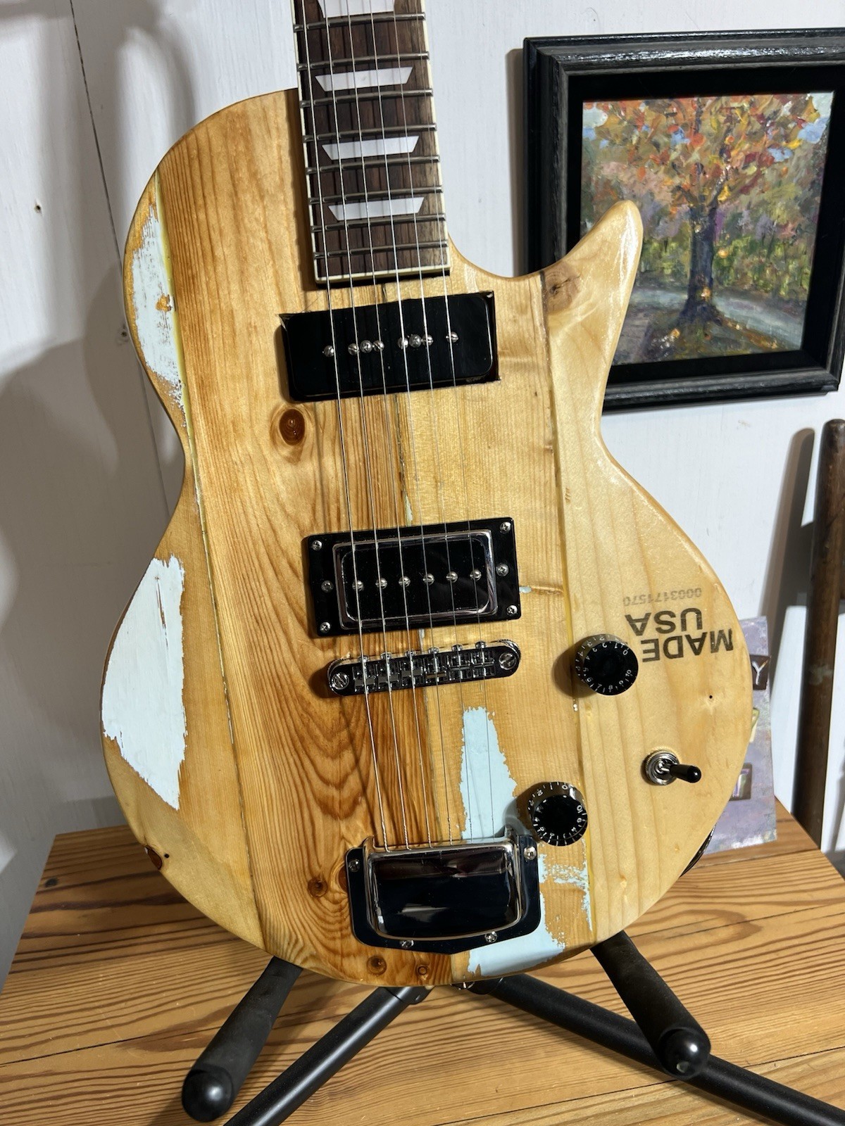Barncaster 2×4 Edition Electric Guitar, Lpj Style, Rh, P90s