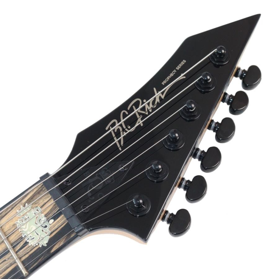 B.C.Rich SHREDZILLA PROPHECY ARCHTOP WITH EVERTUNE Gloss Black Electric Guitar