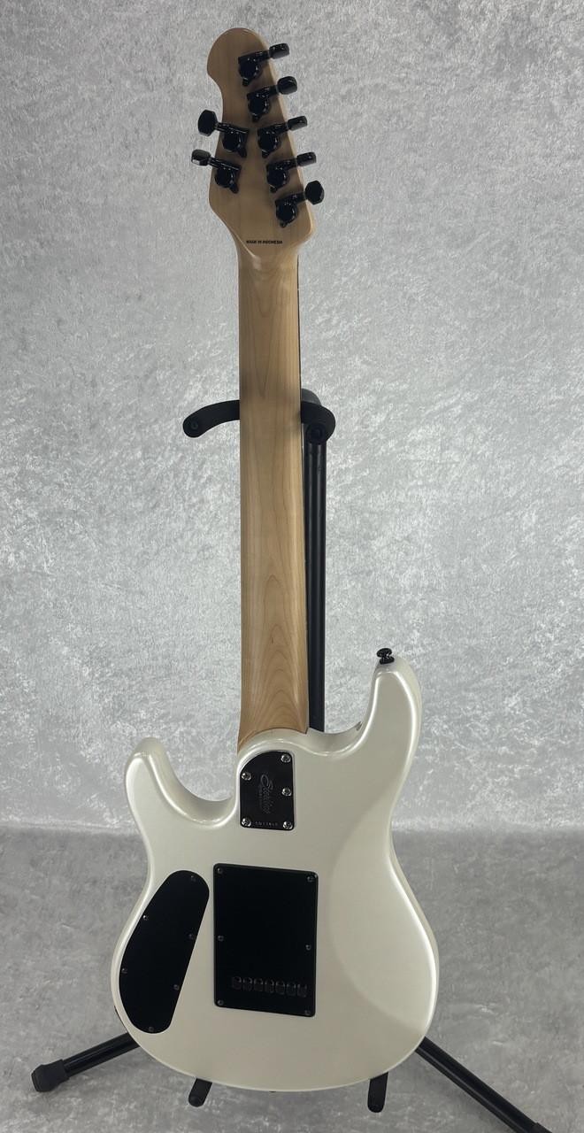 Sterling by Music Man JP70 John Petrucci guitar in pearl finish w/ bag