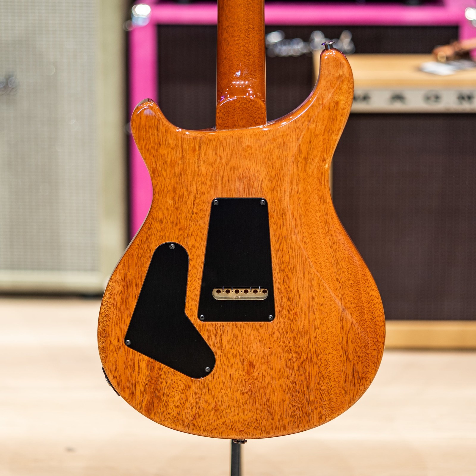 PRS Custom 24 Semi-Hollow Artist Top – “Sprayer’s Choice” Fuchsia Burst