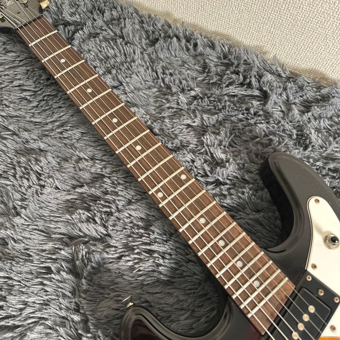 Electric Guitar Eastwood Sidejack DLX Mosrite Style 2010s Sunburst Neck Korea