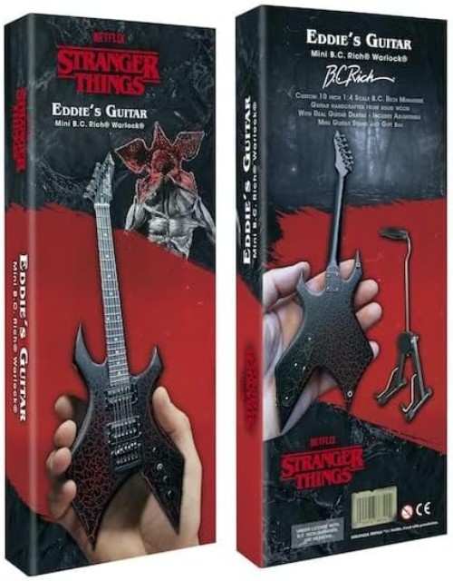 Eddie Munson’s Guitar Mini Replica from Stranger Things