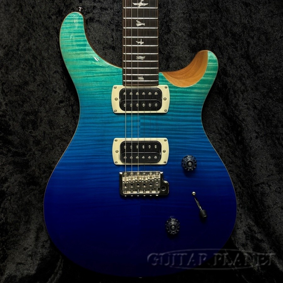 Paul Reed Smith (PRS) SE Custom 24 -Sapphire Fade- 2025 CTI H042429 3.4kg Guitar