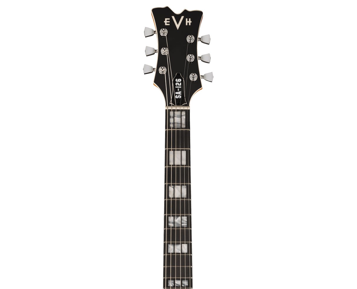 Used EVH SA-126 Special QM Semi-Hollow Guitar – Trans Purple