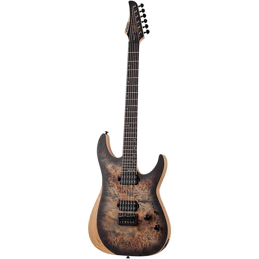 Schecter Guitar Research Reaper6 Electric Guitar Charcoal Burst