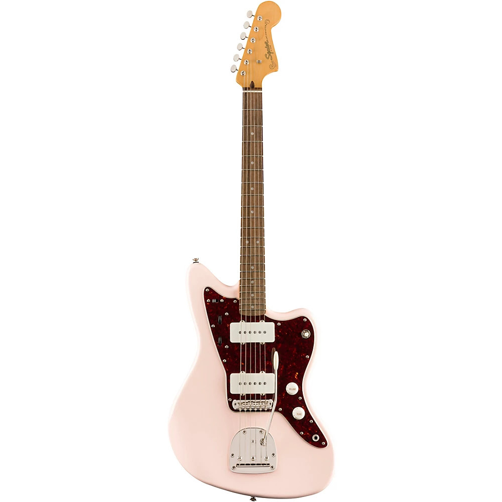 Squier Classic Vibe ’60s Jazzmaster Limited Edition Electric Guitar Shell Pink