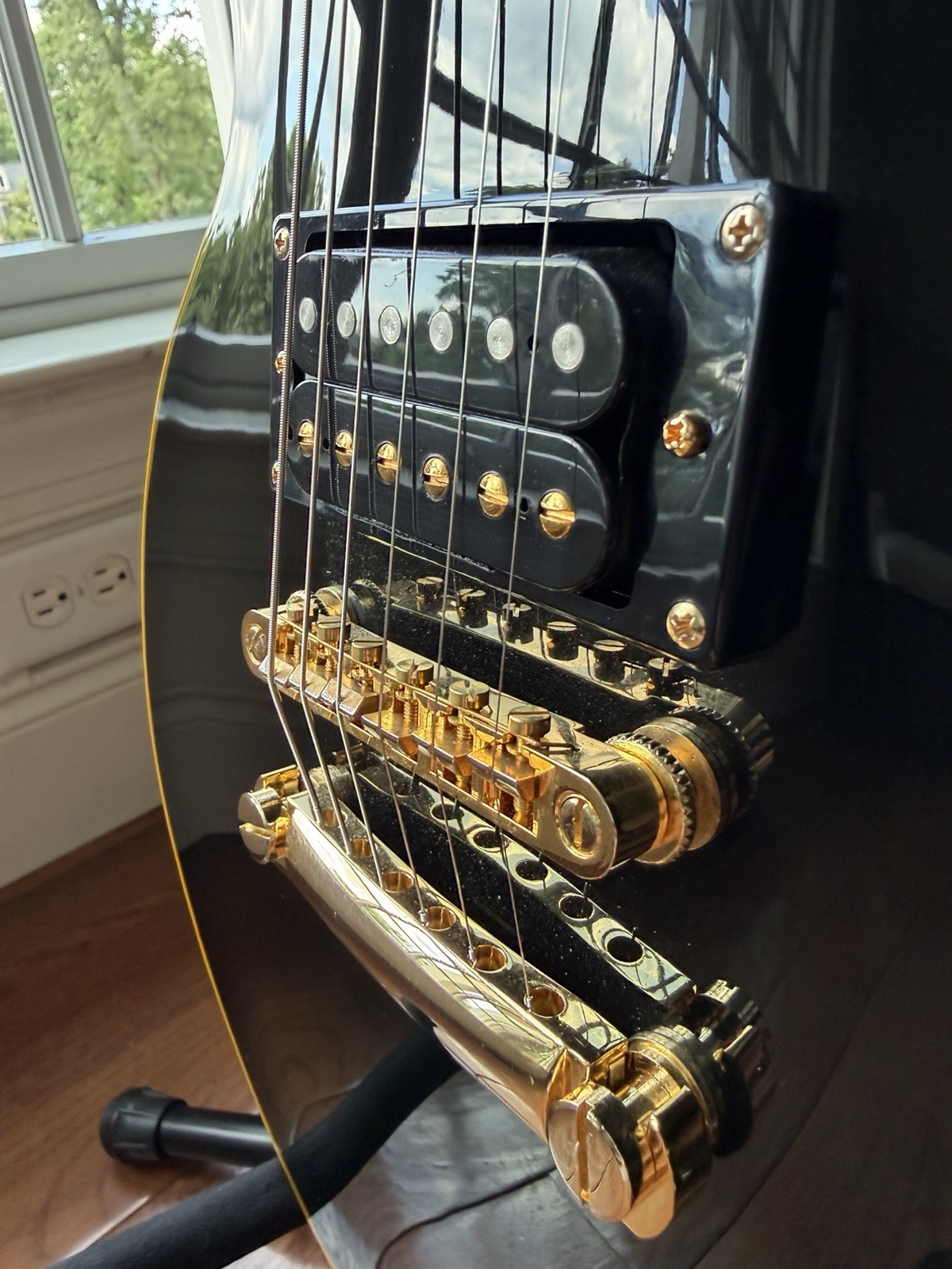 2014 Epiphone Les Paul Custom Classic – Ebony Black
