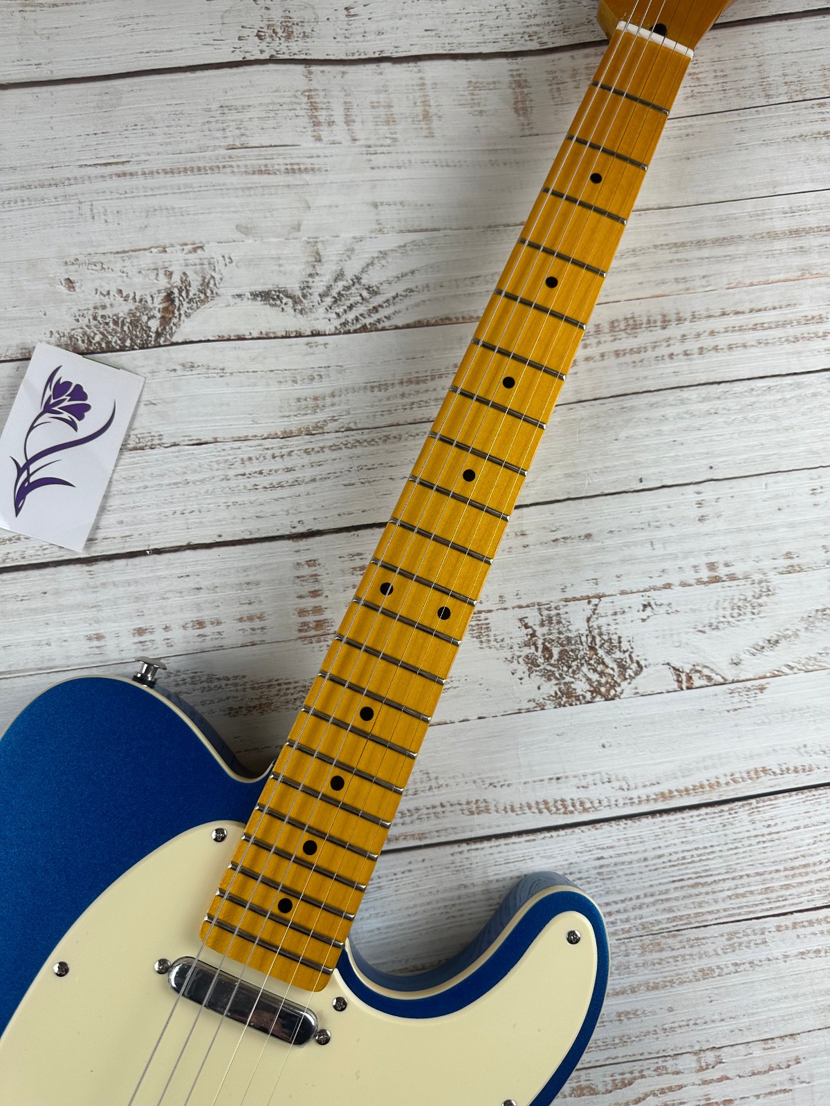 TL electric guitar/blue/imported alder guitar body/Canadian maple fingerboard