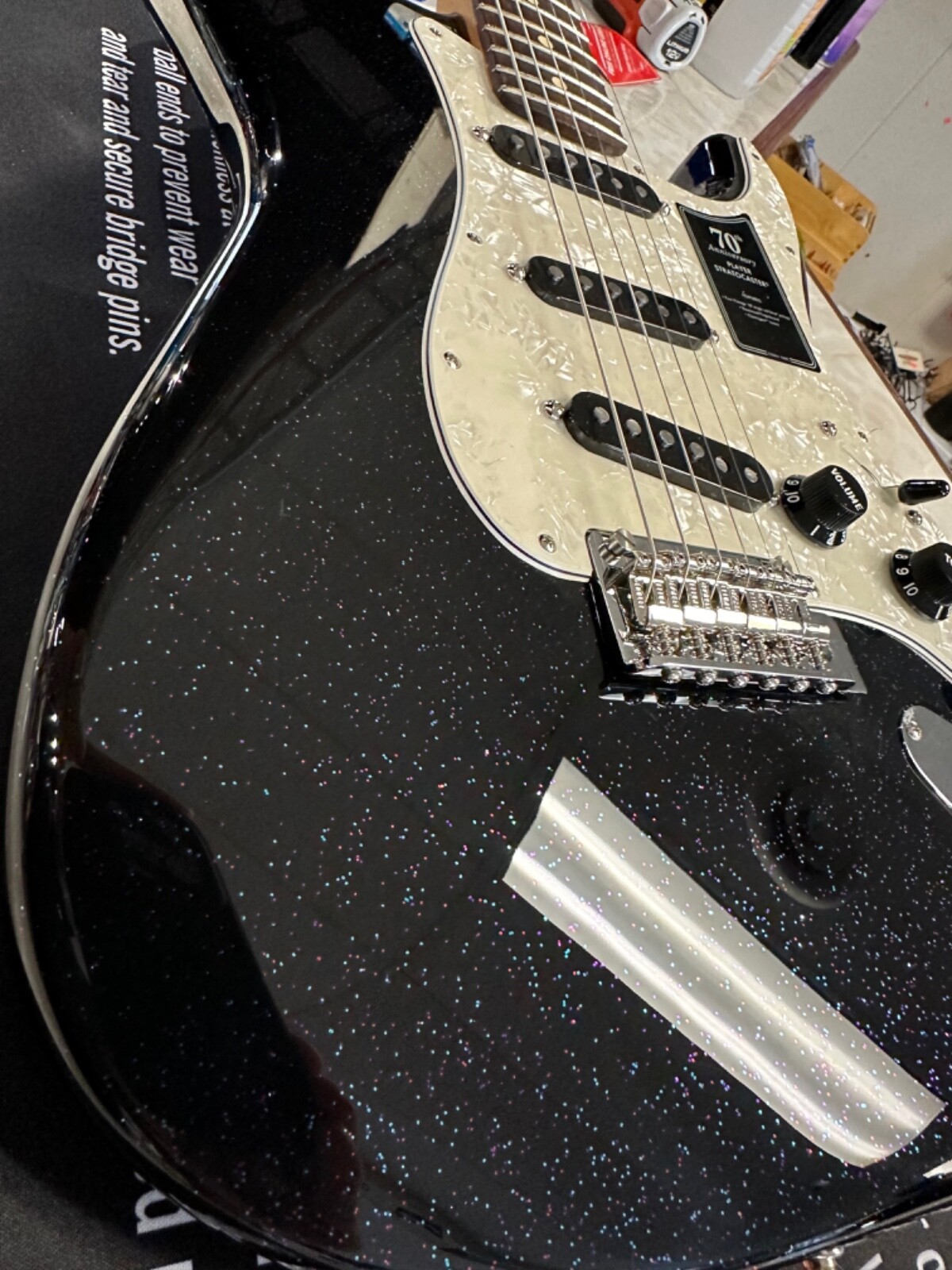 Fender 70th Anniversary Player Stratocaster, RW, Nebula Noir W/ Free Shipping