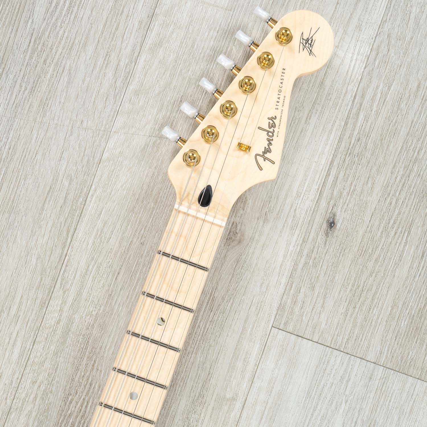 Fender Richie Kotzen Signature Stratocaster Guitar, Transparent White Burst