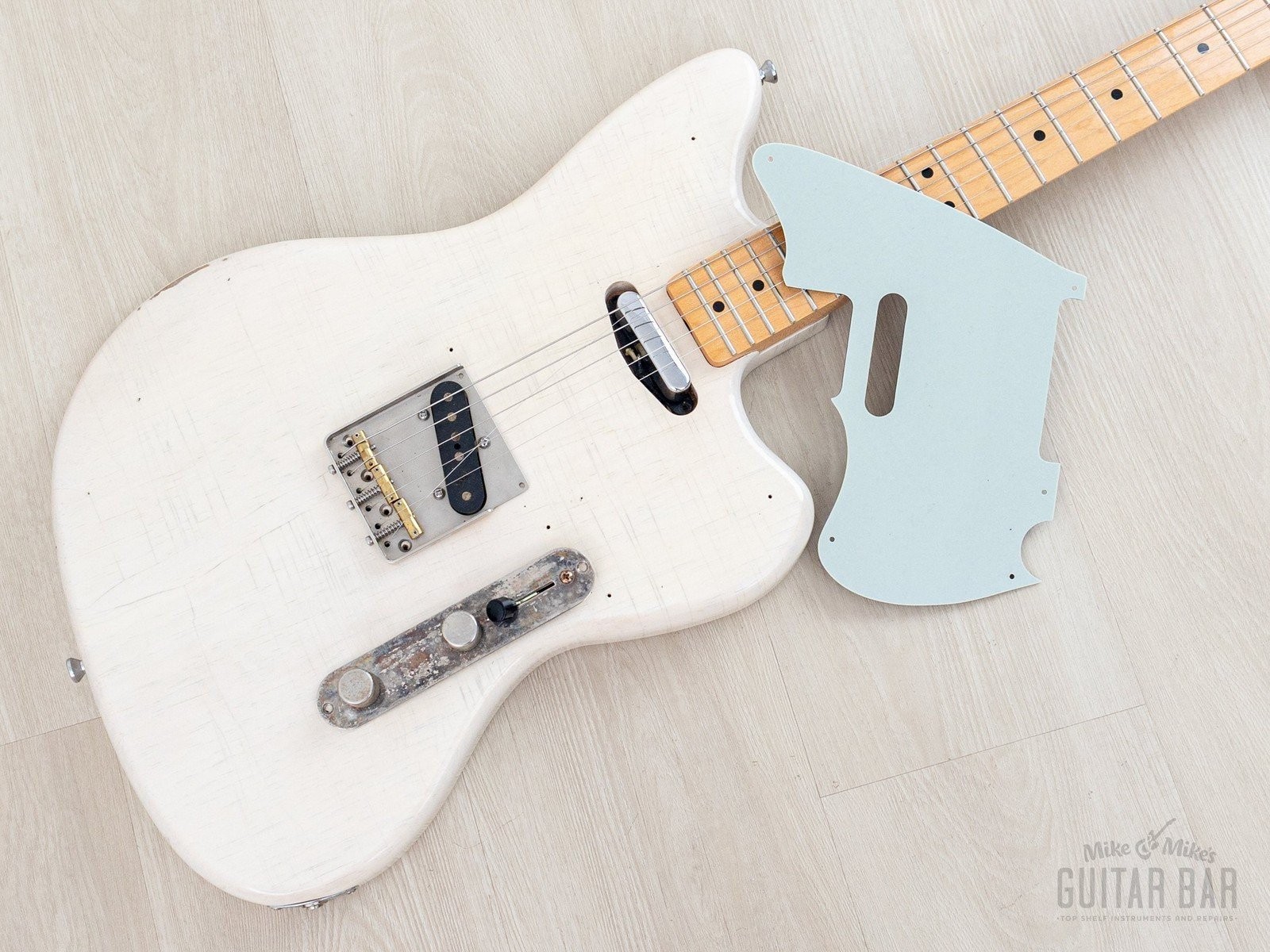 2018 Fender + MJT Telemaster Partscaster Lacquer Relic w/ Baja 50s Neck, Case