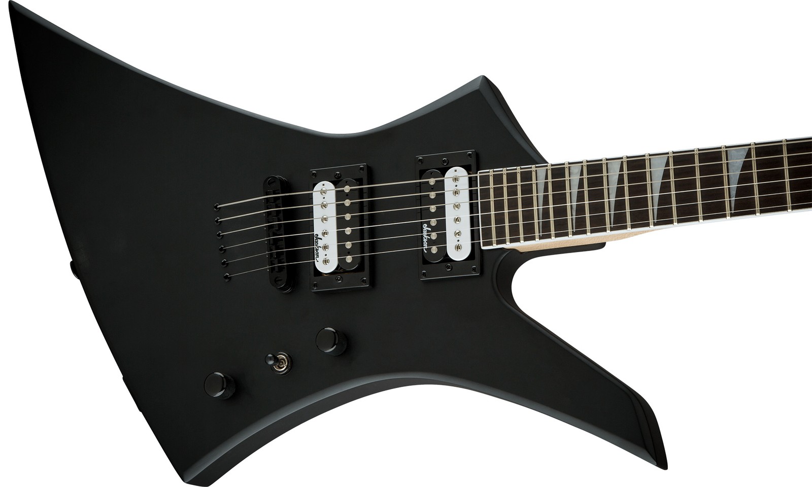 Jackson JS Series Kelly JS32T Electric Guitar – Satin Black w/ Instrument Cable