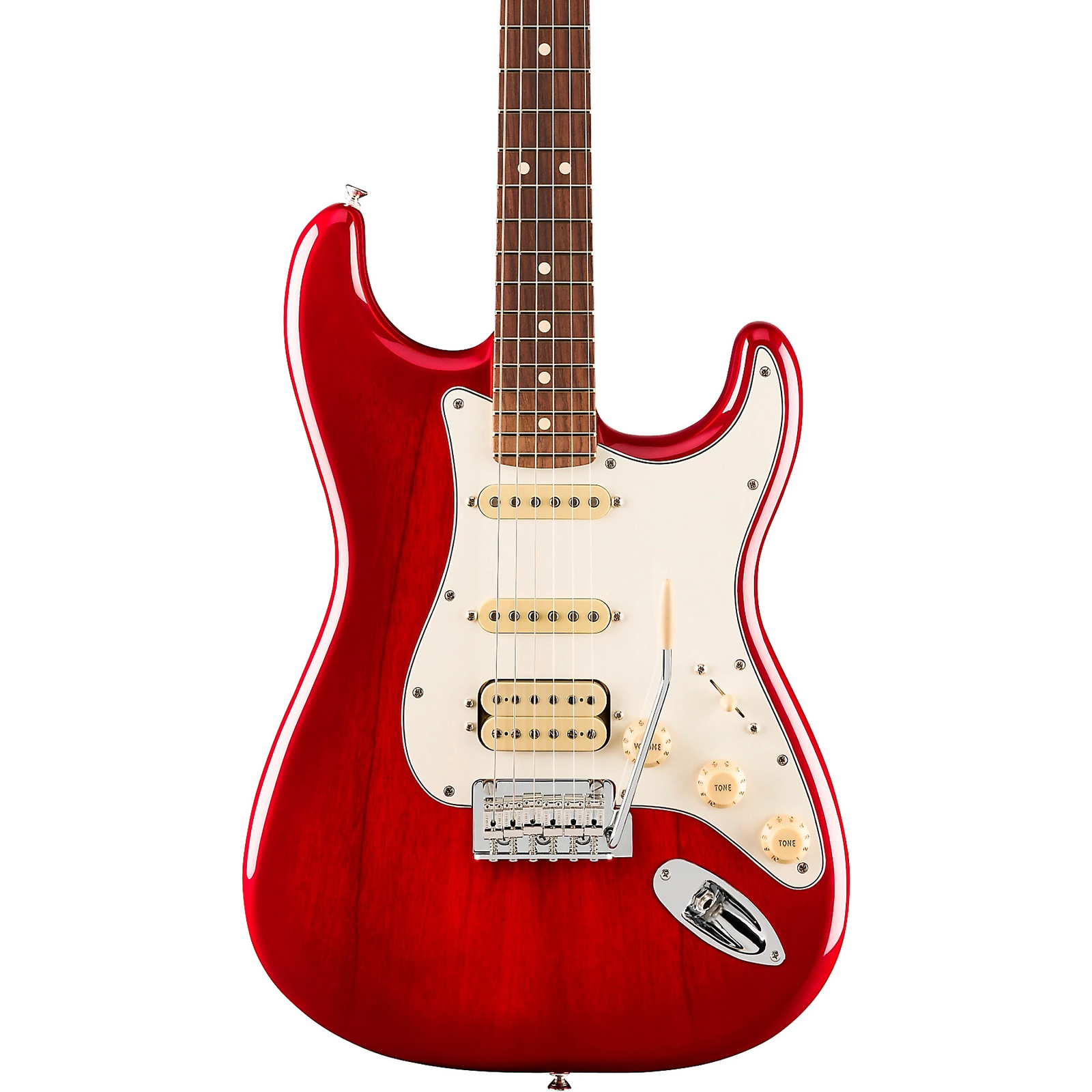 Fender Player II Stratocaster HSS E/G, Rosewood FB, Transparent Cherry Burst
