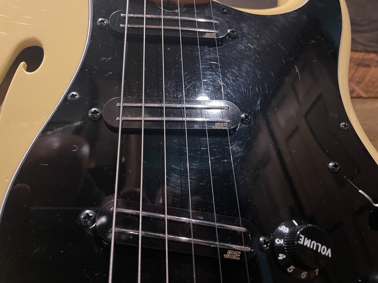 Fender Eric Johnson Thinline Stratocaster | Vega Trem Barden S-Style | MODS