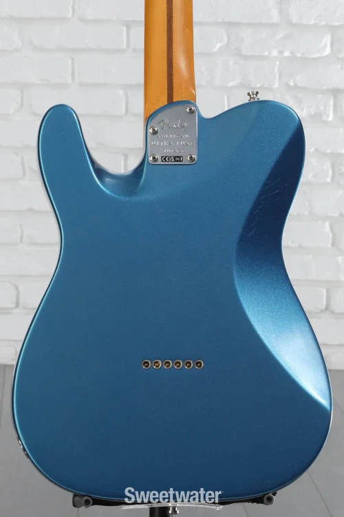 Fender American Ultra Luxe Vintage ’60s Telecaster Custom Electric Guitar – Lake