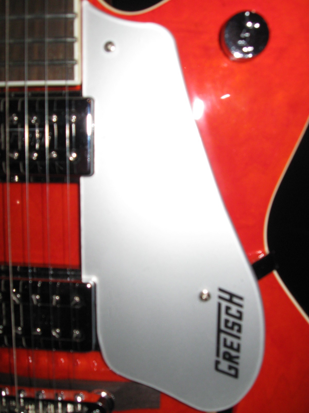 GRETSCH ORANGE G5120 2007 MINT BLACK HARDSHELL CASE #570-10