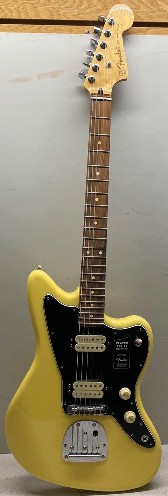 2021 Fender Player Jazzmaster Mexico Buttercream 6 String Electric Guitar