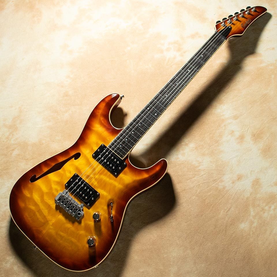Combat ST-WARM Ice Tea Burst Guitar with PU Used