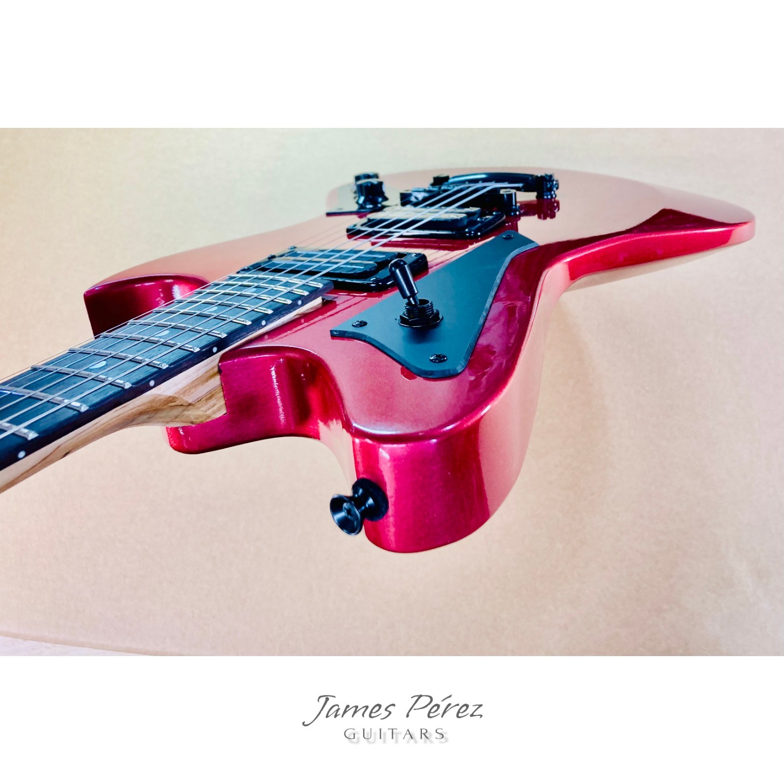 NEW! TR-3B Handmade in the U.S.A. by me @ James Perez Guitars – 2026 – Metallic