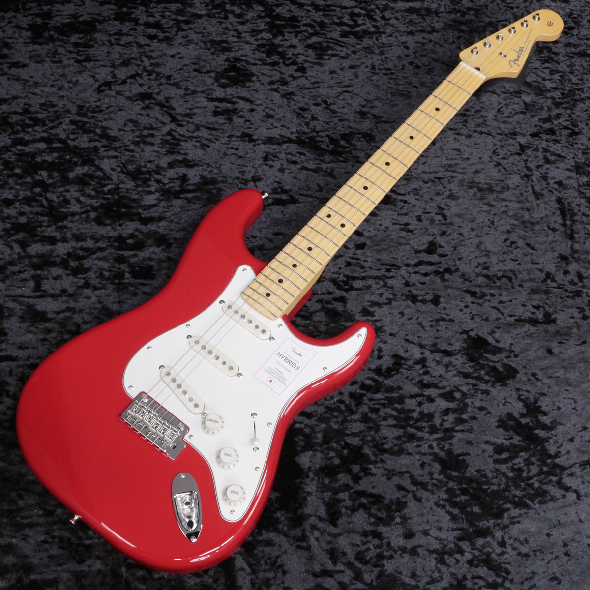 Fender Made in Japan Hybrid II Stratocaster Maple FB Modena Red JD26001780 3.4kg