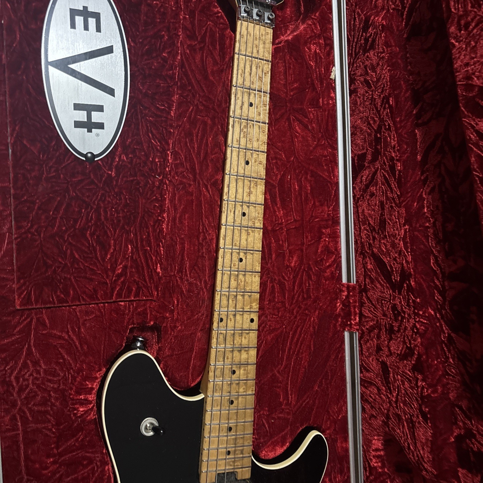 EVH Wolfgang Special Electric Guitar Body Black Hard Case Included