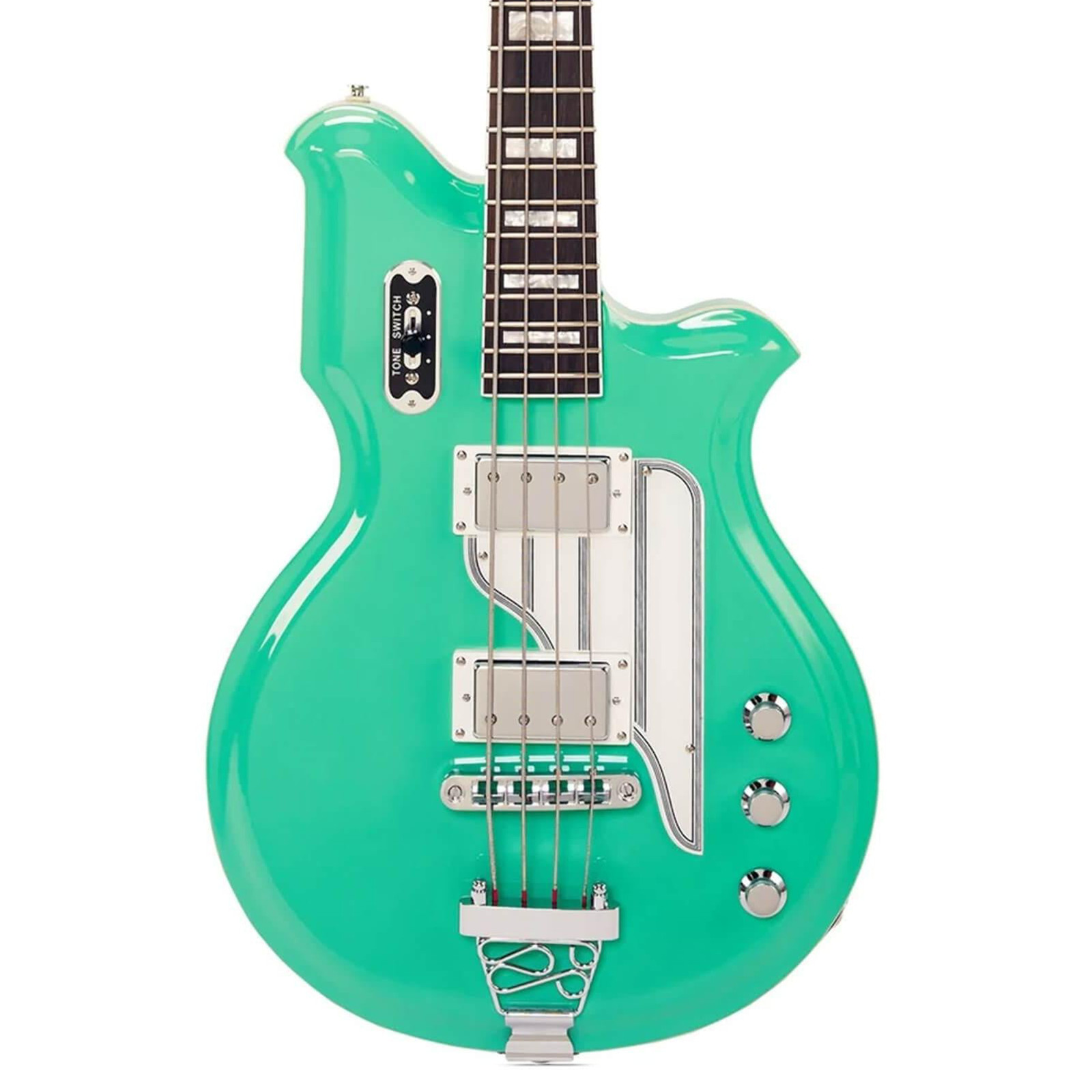 Airline Guitars MAP Bass Short Scale Seafoam Green