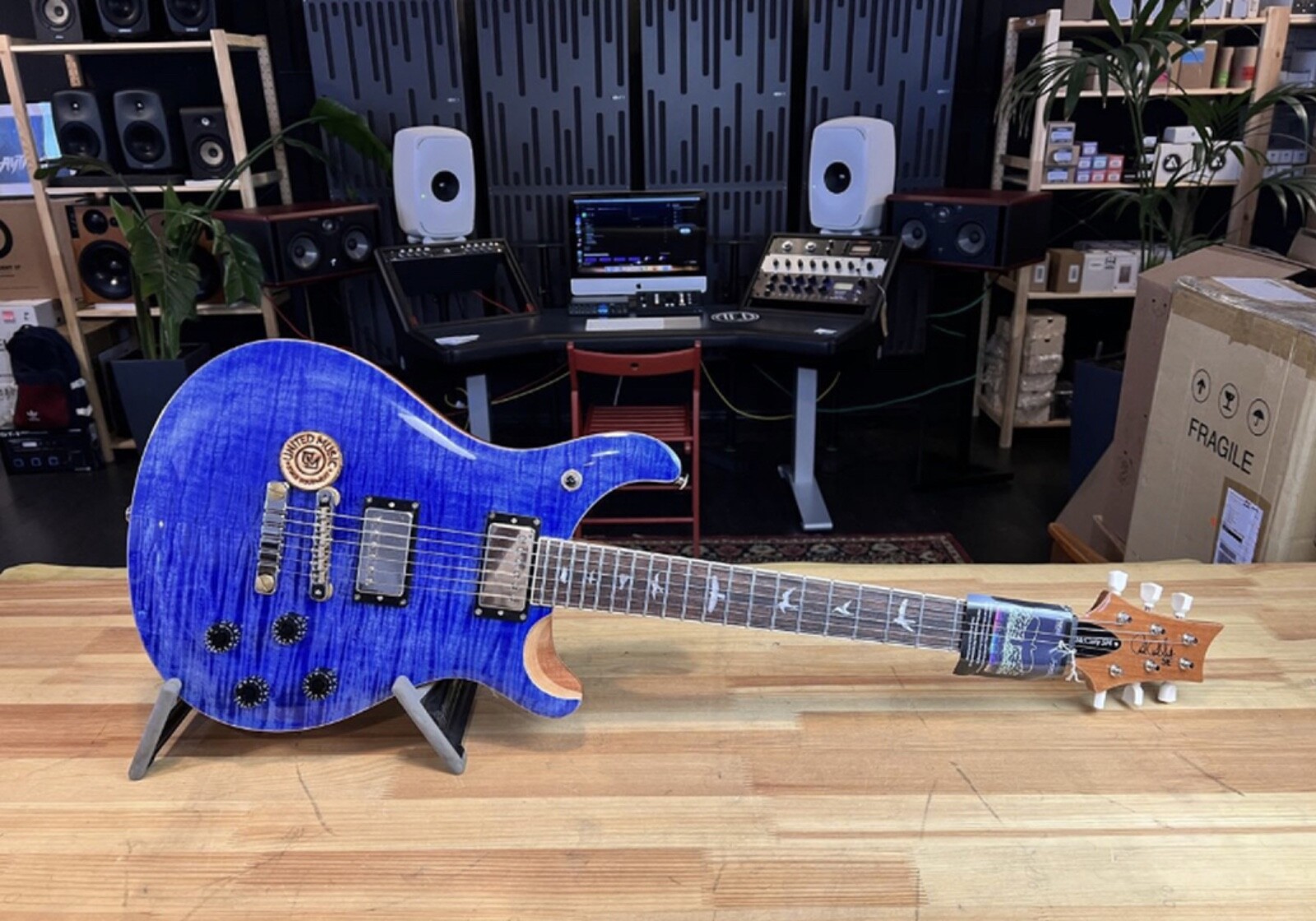 PRS SE-mccarty-594 faded blue