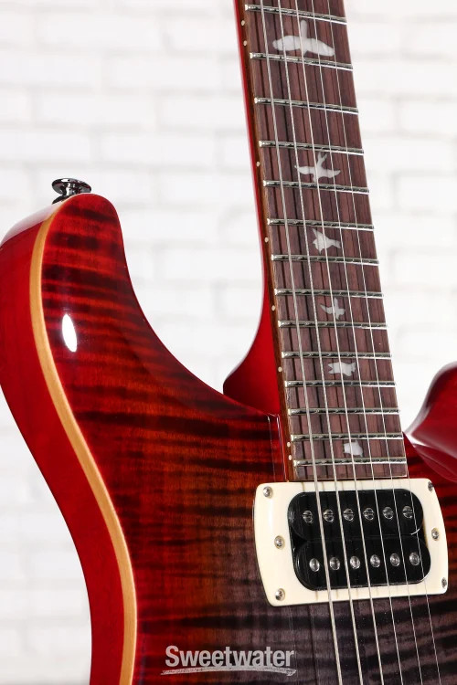 PRS SE Custom 24 Electric Guitar – Charcoal Cherry Burst