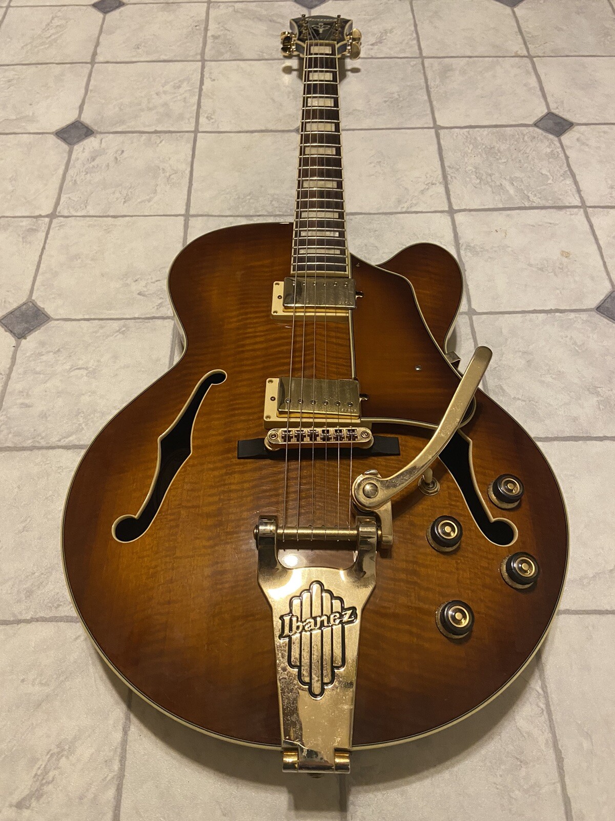 Ibanez Artcore Model AF95TDG-VLS-12-01