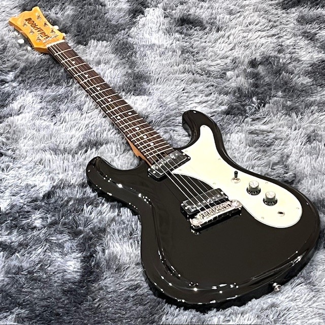 Aria Pro II DM-206 BK Basswood Maple Electric Guitar Shipping From Japan