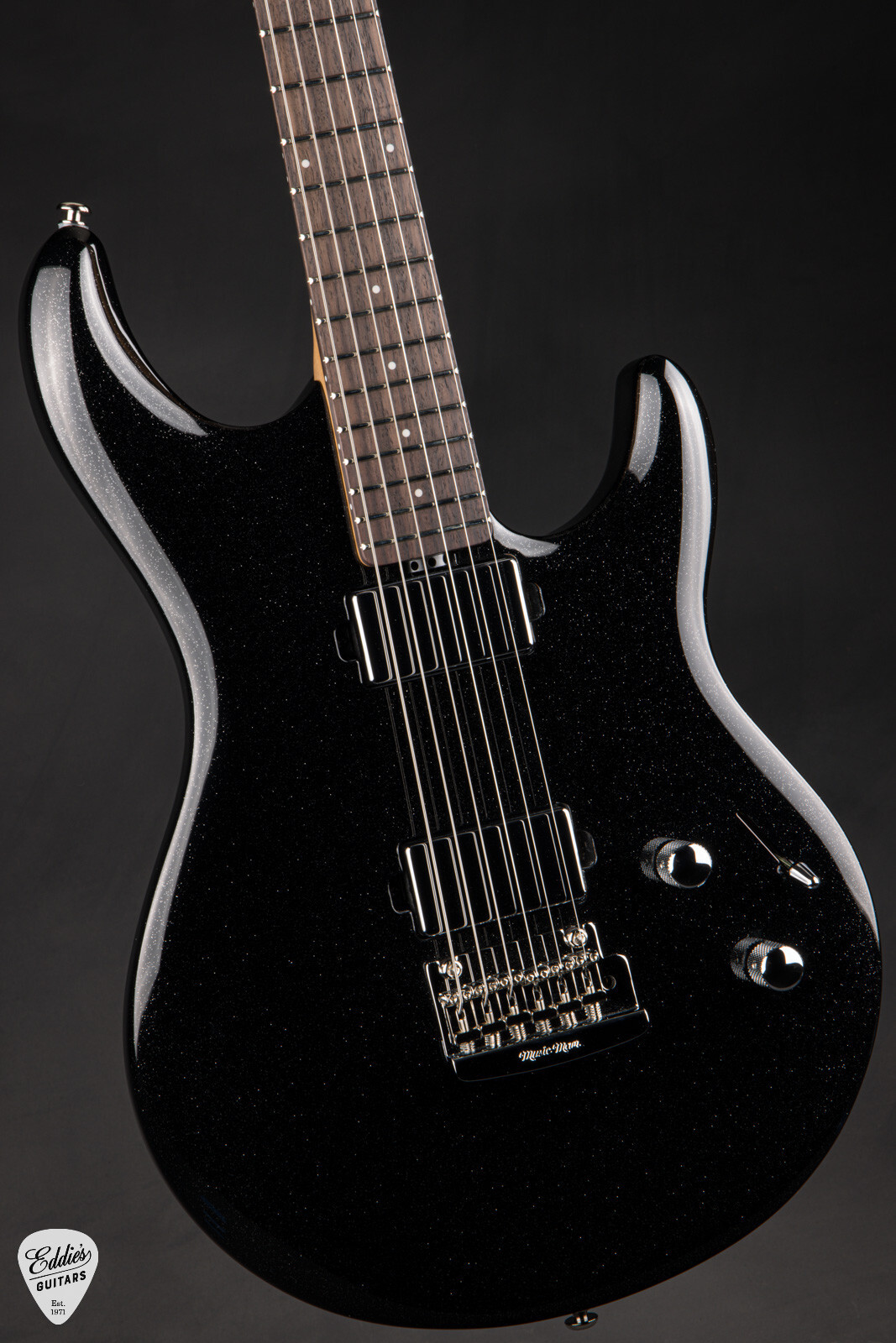 Ernie Ball Music Man Luke 4 HH – Black Sparkle
