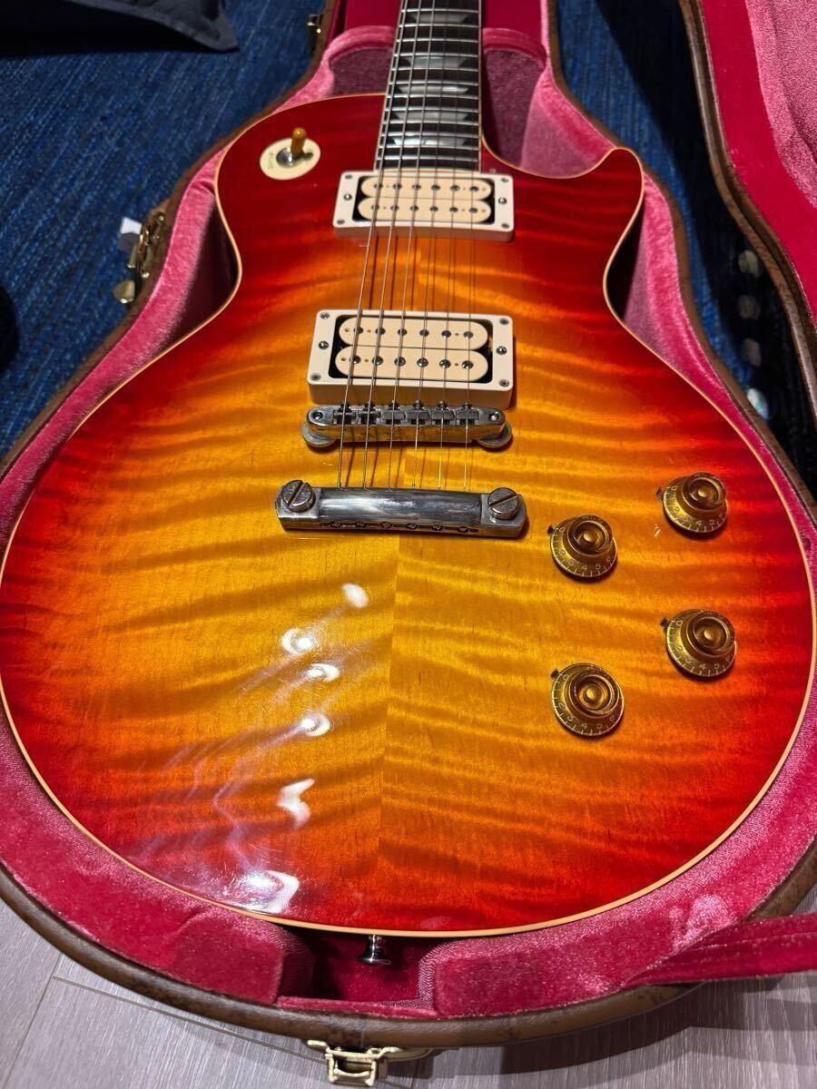 Electric Guitar Gibson Custom Shop 1959 Les Paul Standard R9 2024 Washed Cherry