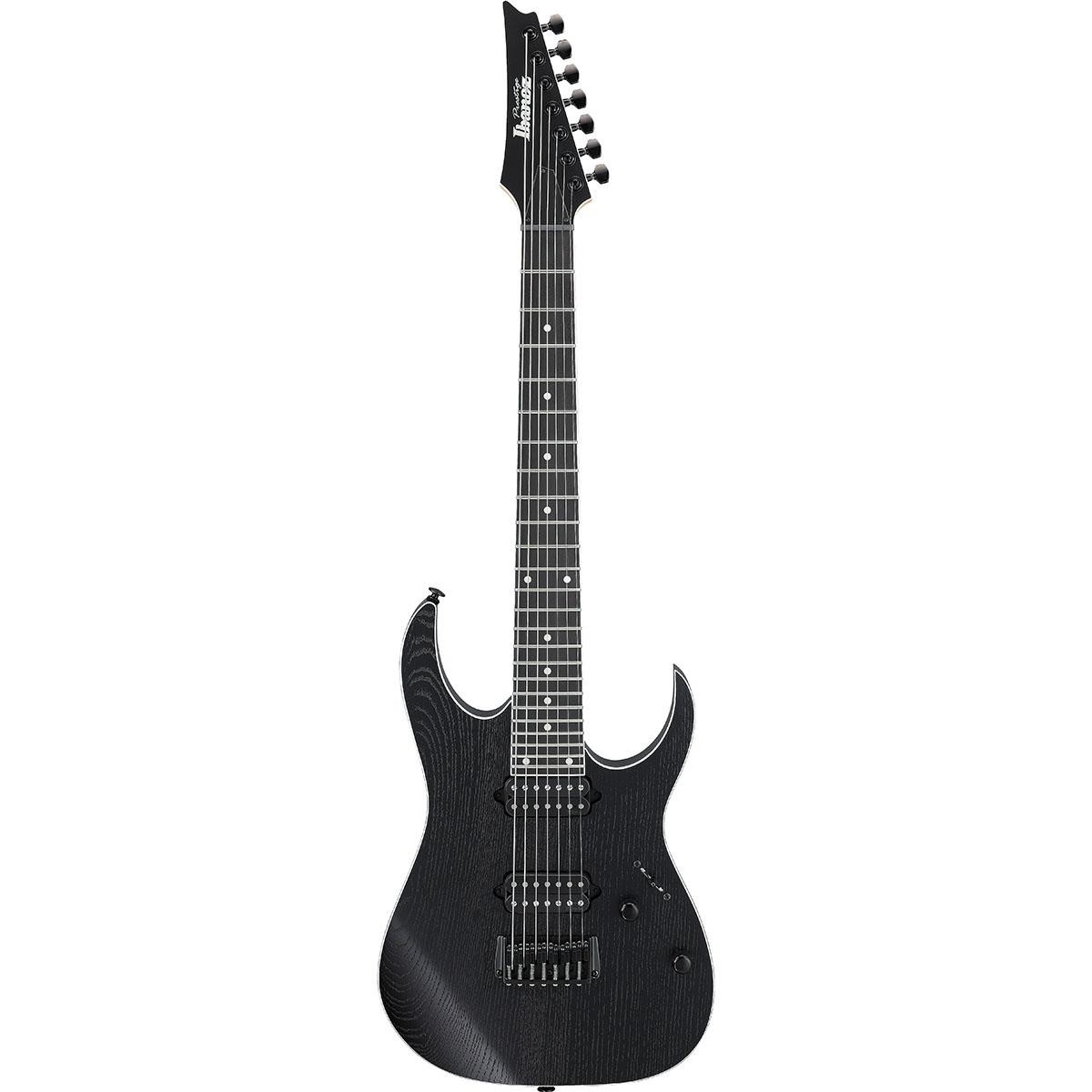 Ibanez RG Prestige Series RGR762AHBF 7-String Electric Guitar, Weathered Black