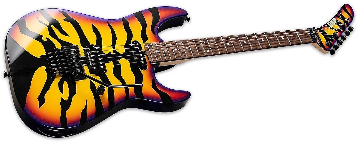 ESP George Lynch FR Sunburst Tiger Graphic STG Guitar NEW w/ Hardshell Case NEW