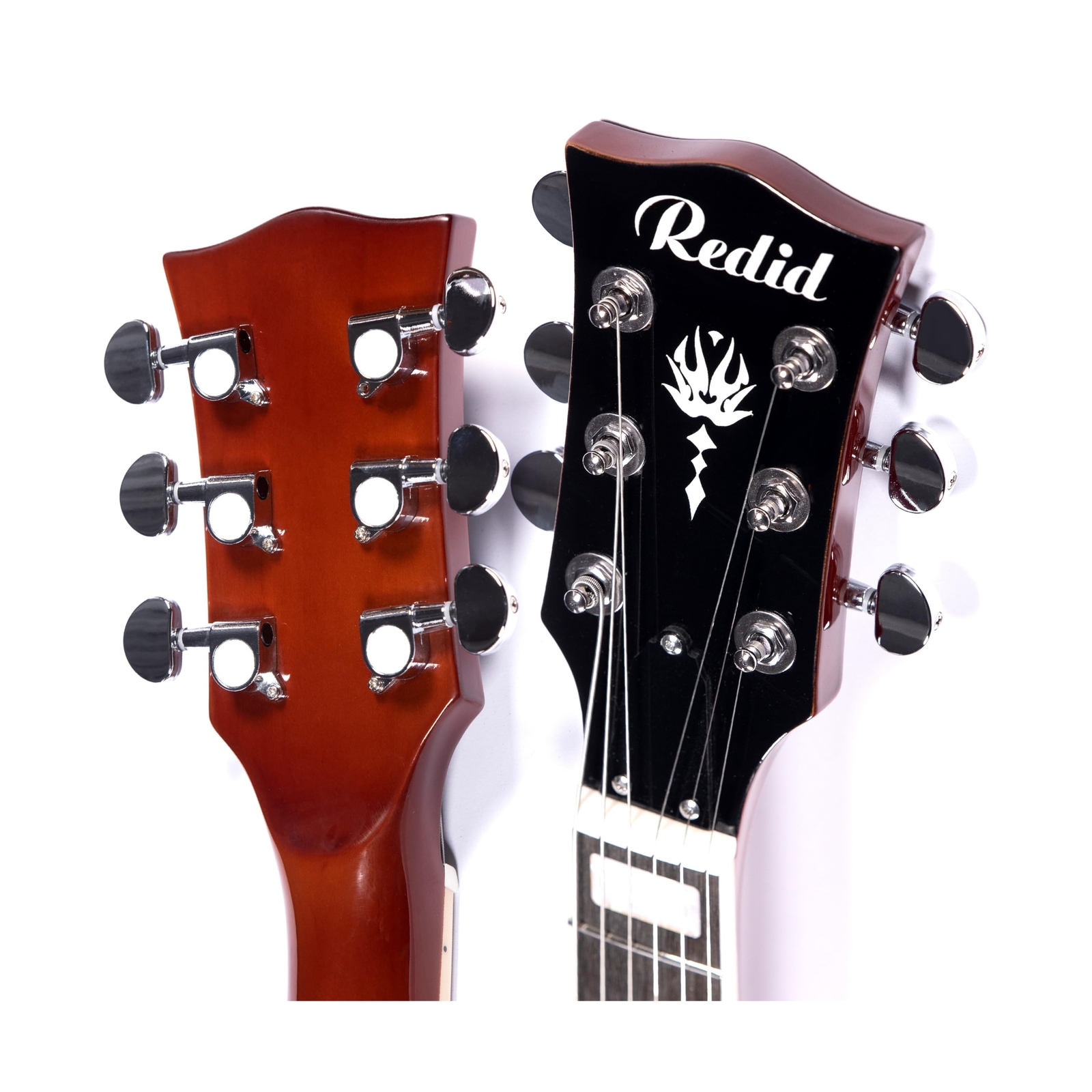 Semi-Hollow Body Electric Guitar RD-100 Jazz Guitar with F-Hole,Maple neck,hu…