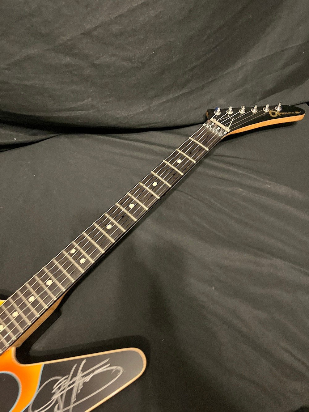 1983 Charvel USA Star Guitar Hot Rod Flame Owned by Paul Stanley of Kiss W/OHSC