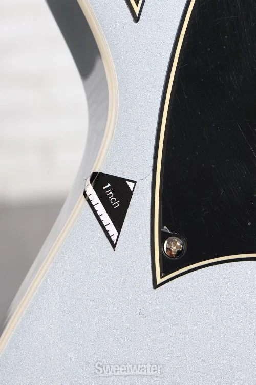 Reverend Reeves Gabrels Spacehawk Supreme Electric Guitar – Metallic Silver