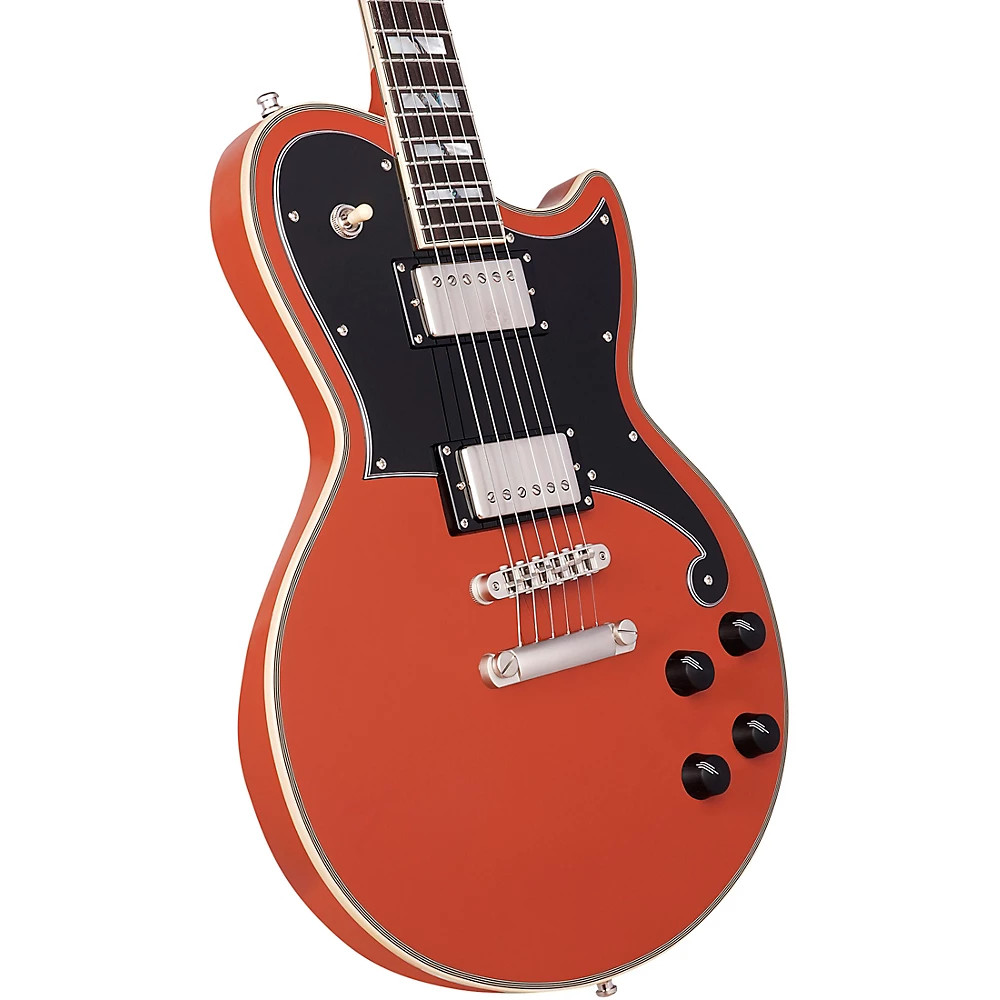 D’Angelico Deluxe Atlantic LimitedEdition Solid Body Electric Guitar Rust