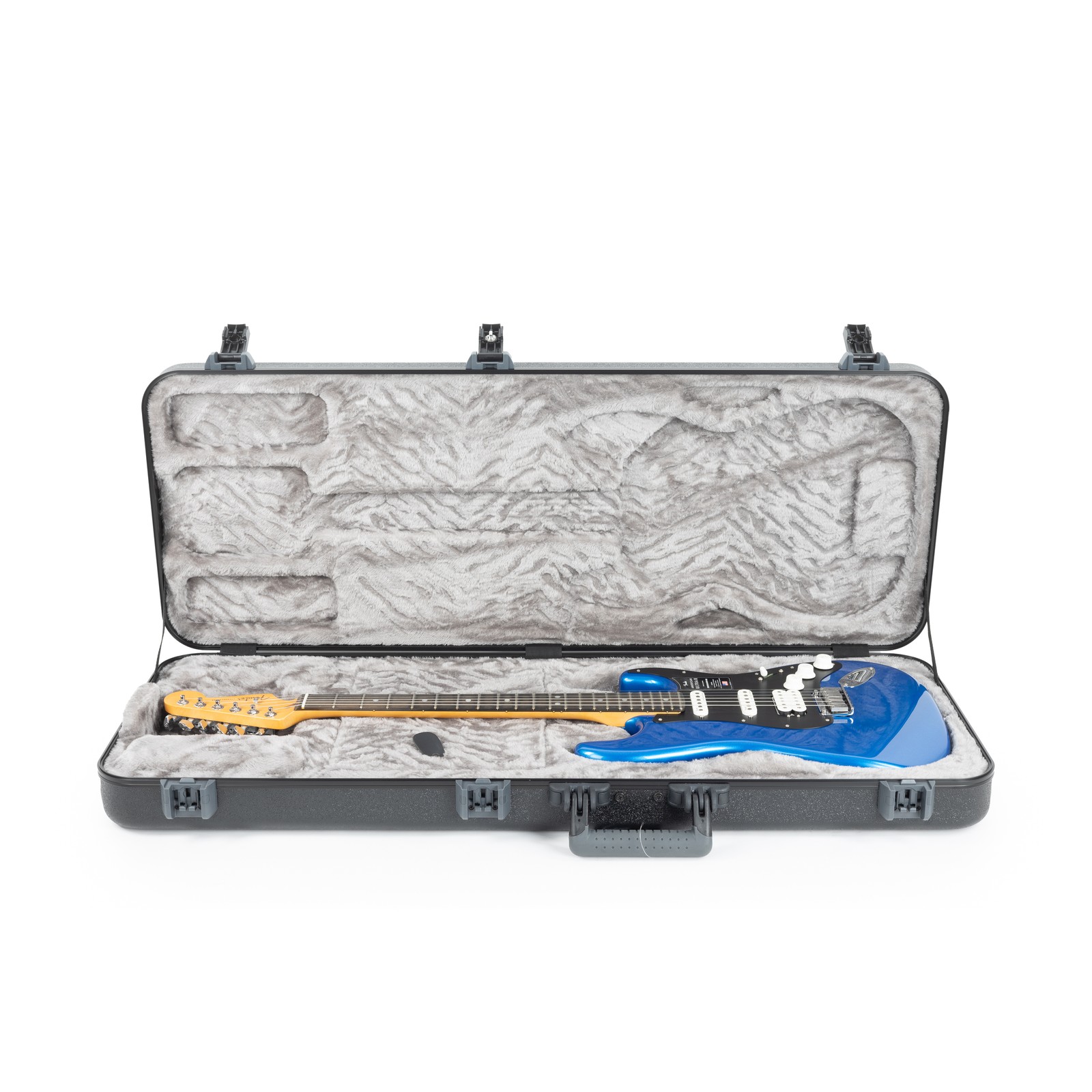 Fender American Ultra II Stratocaster HSS Ebony – Noble Blue