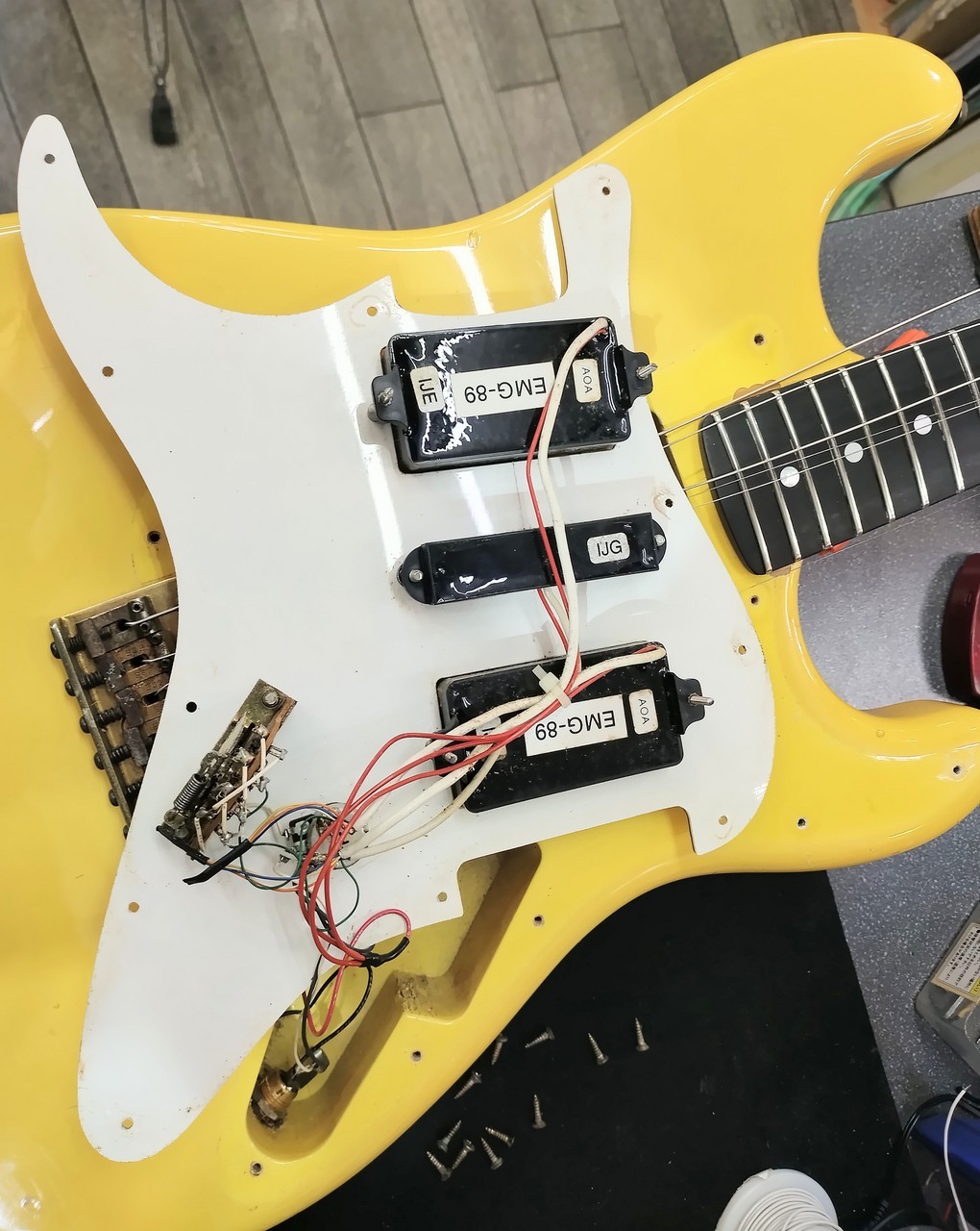 ESP Stratocaster Type (1980s) (no250919)