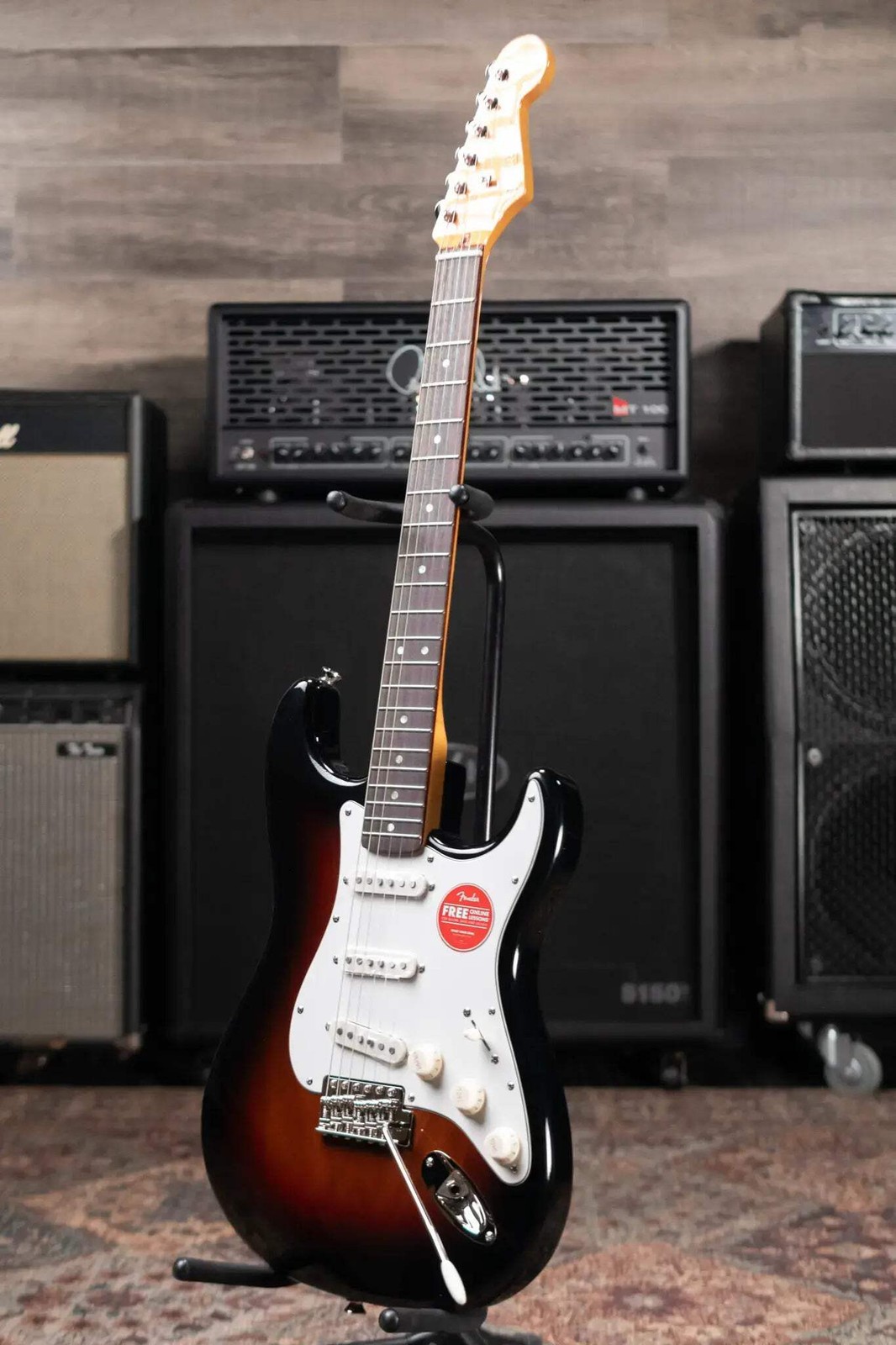 Squier Classic Vibe ’60s Stratocaster Electric Guitar – 3-Color Sunburst